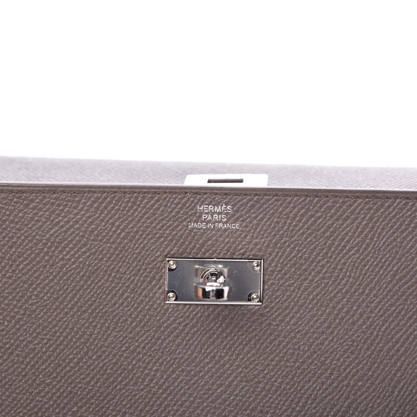 Epsom Kelly Longue Wallet Etain