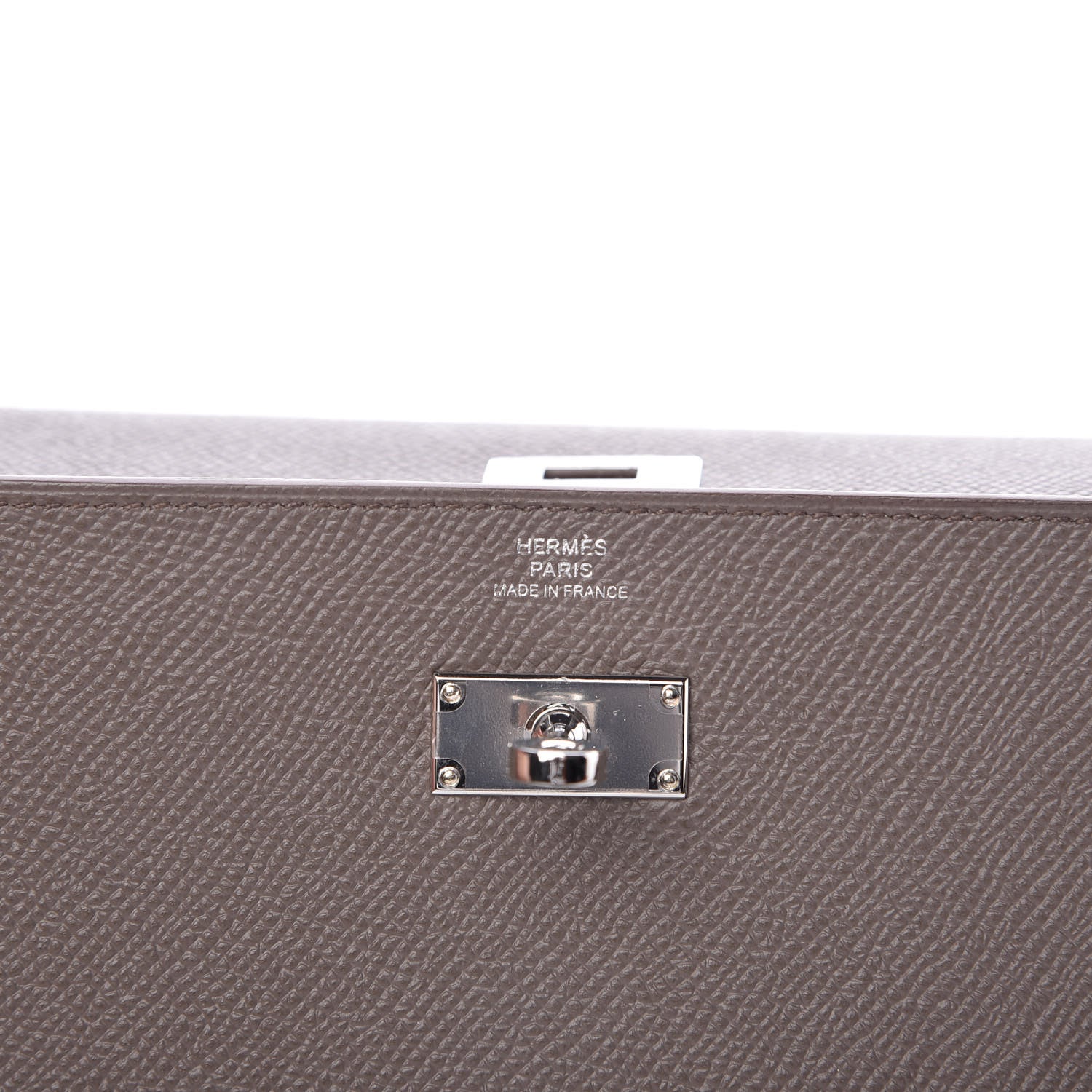 Hermes Epsom Kelly Longue Wallet Etain 6 of 8