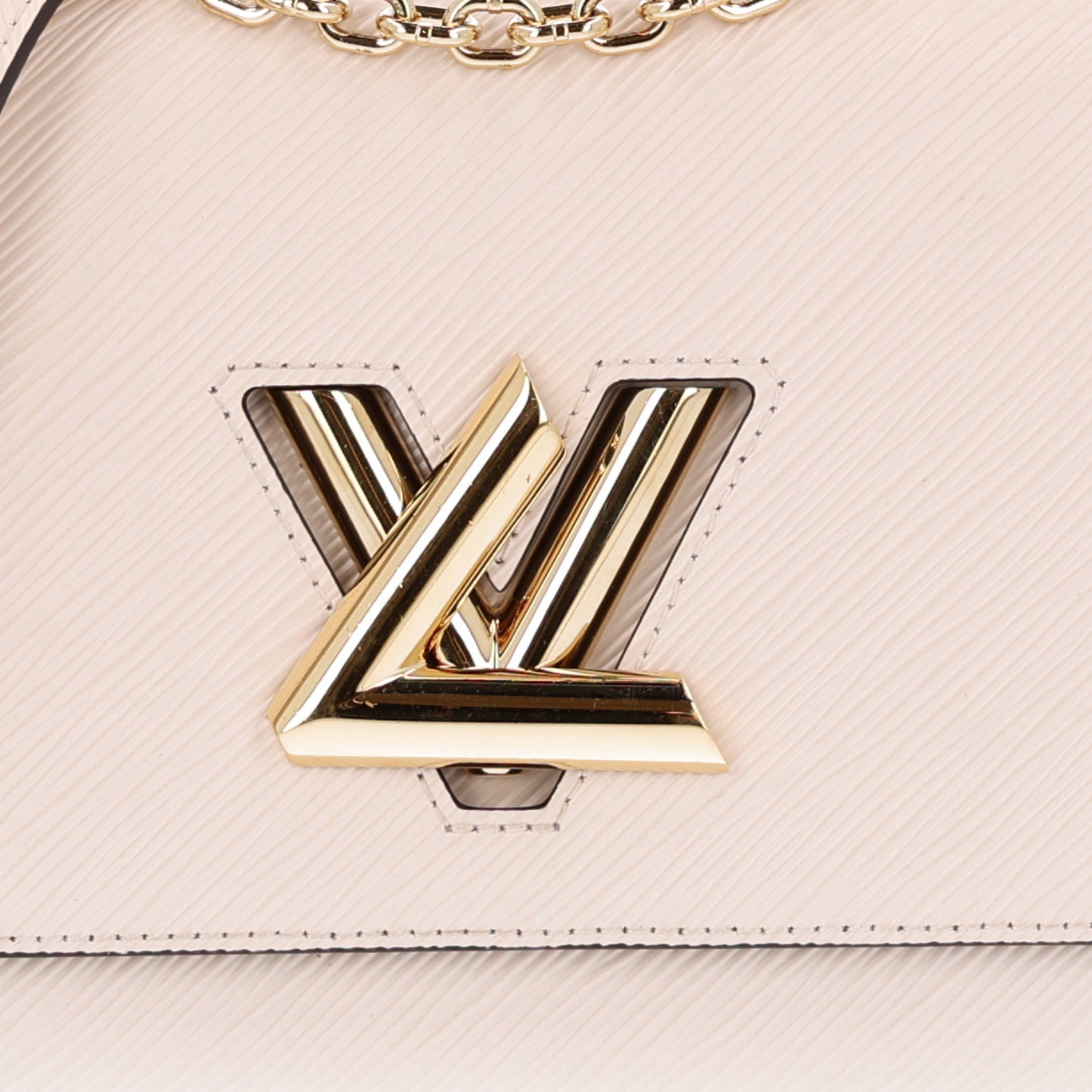 Epi Twist Shoulder Bag MM White