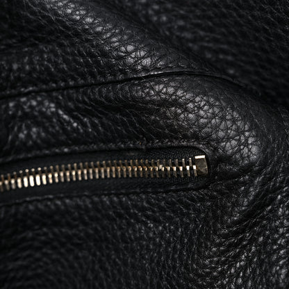 Valentino Garavani Pebbled Calfskin Large Rockstud Flip-Lock Messenger Bag Black 12 of 24