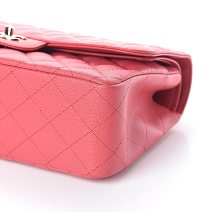 Chanel Caviar Quilted Jumbo Double Flap Dark Pink 8 of 10