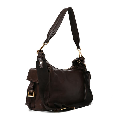 Prada Nappa Explore Shoulder Bag Coffee 3 of 9
