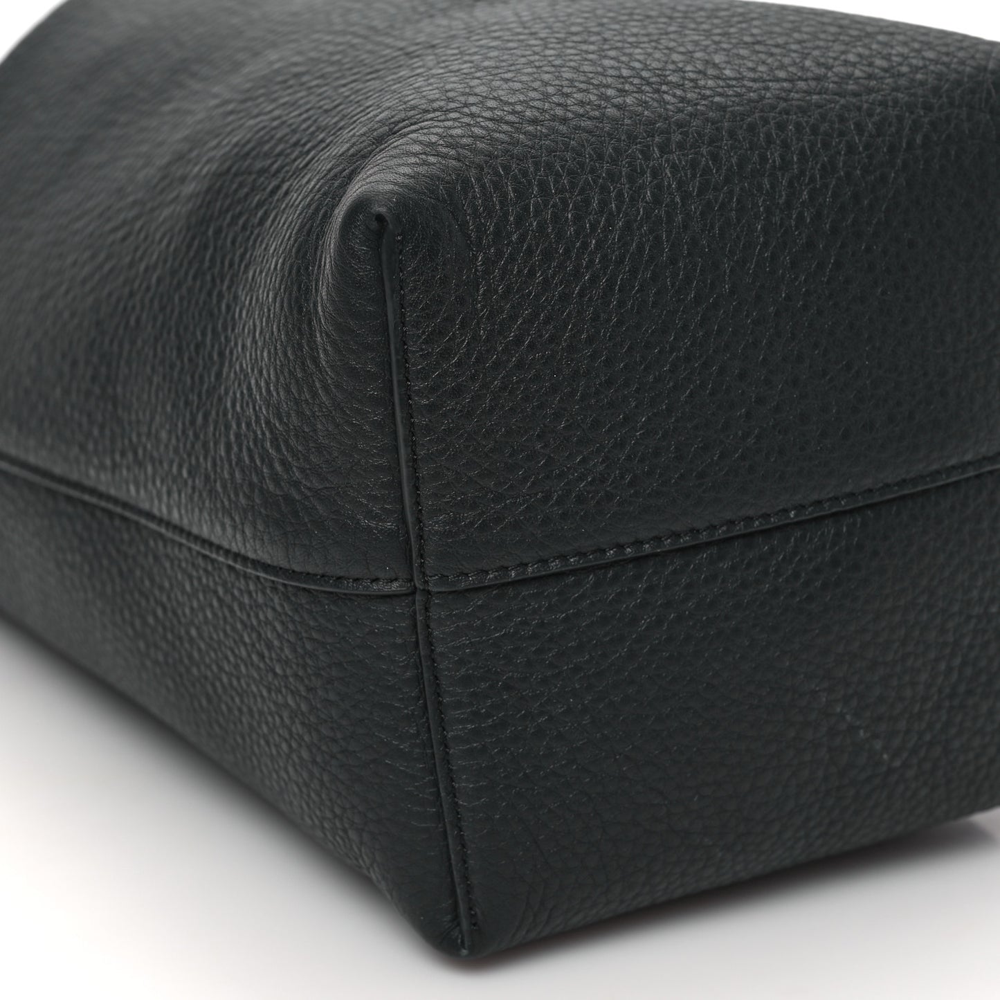 Grained Calfskin Small N/S Park Tote Black