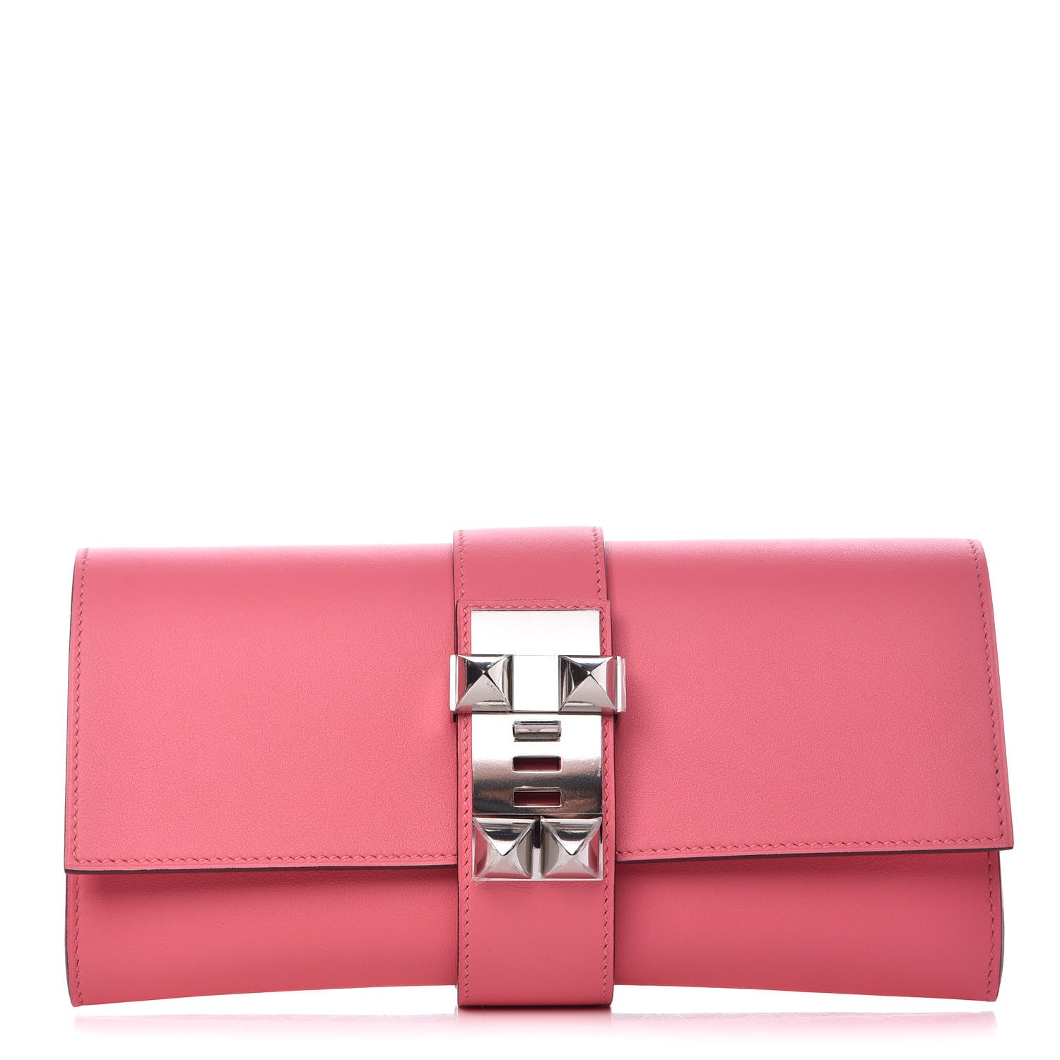 Hermes Swift Medor 23 Clutch Rose Azalee 1 of 8