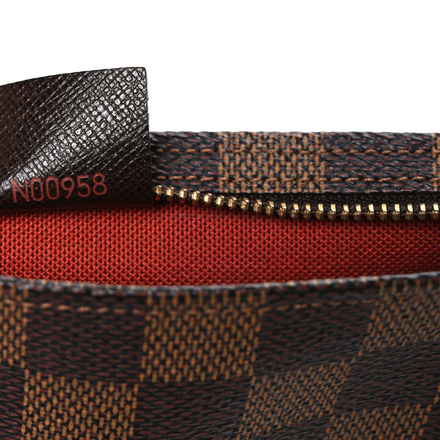 Damier Ebene Trousse Make Up Bag Pochette