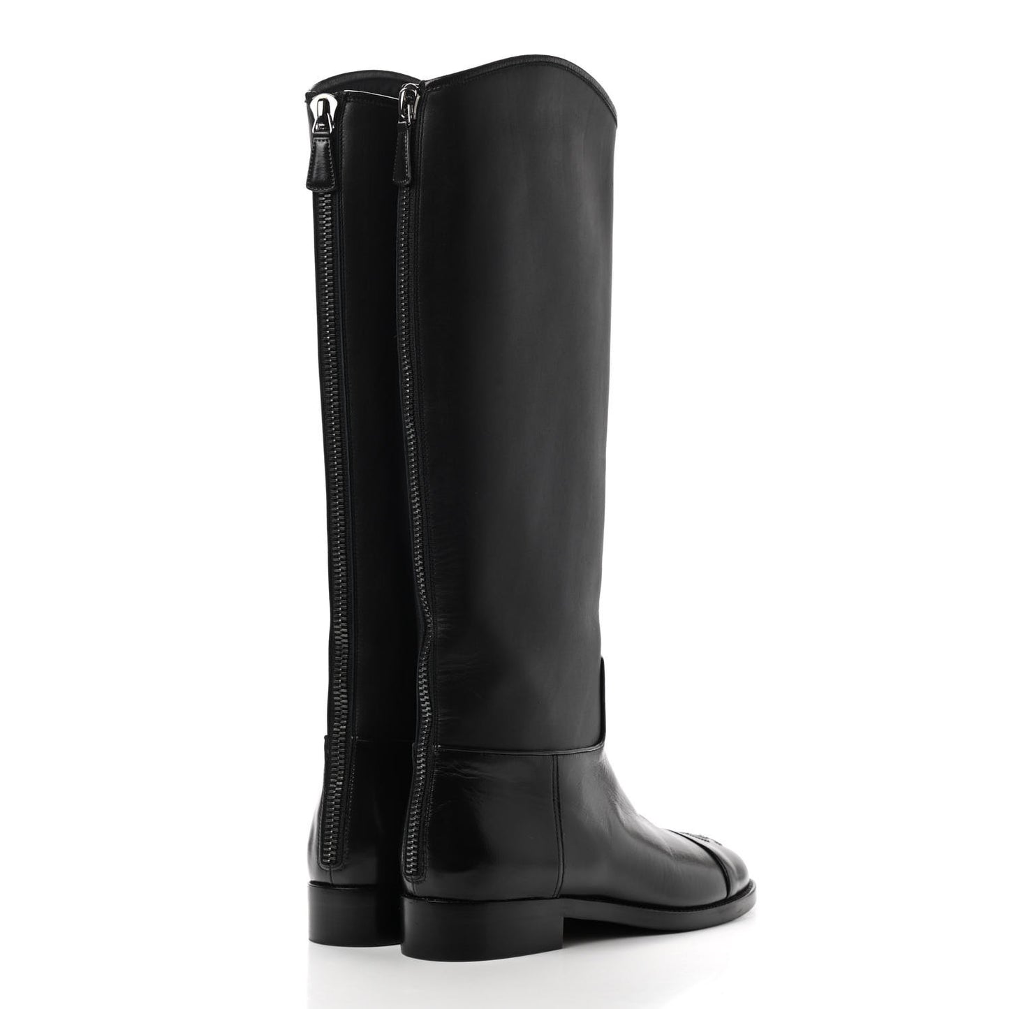 CC Cap Toe Boots 36.5 Black