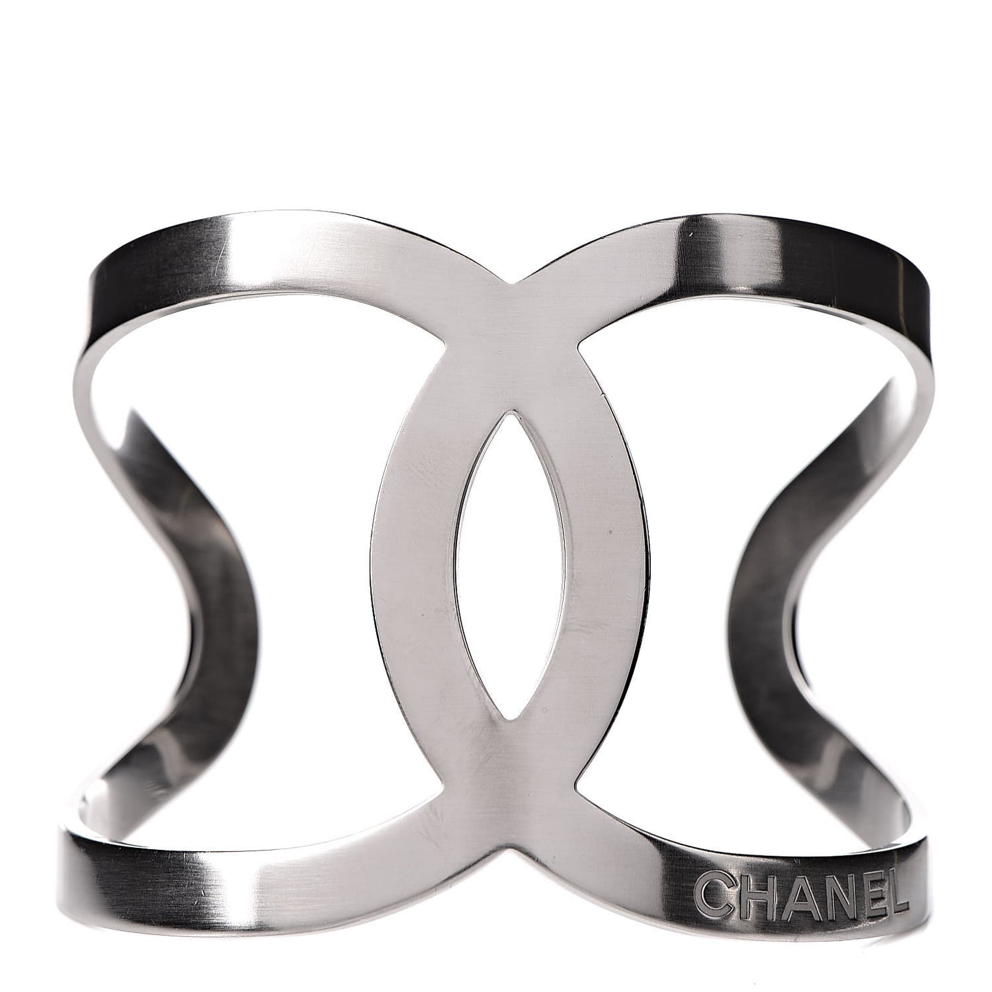 Metal CC Cuff Silver