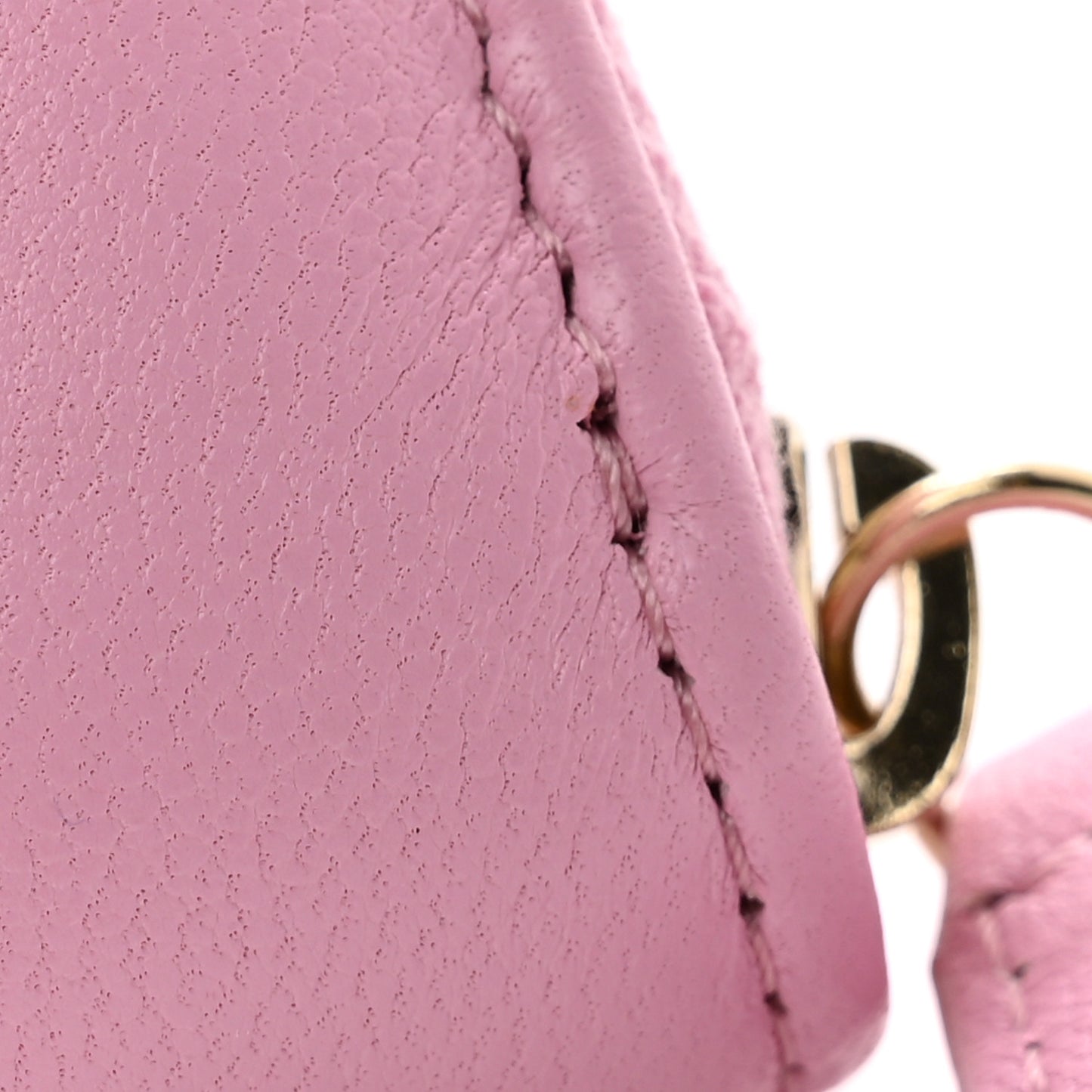 Lambskin Quilted Chanel 19 Zip Around Coin Purse Wallet Light Pink