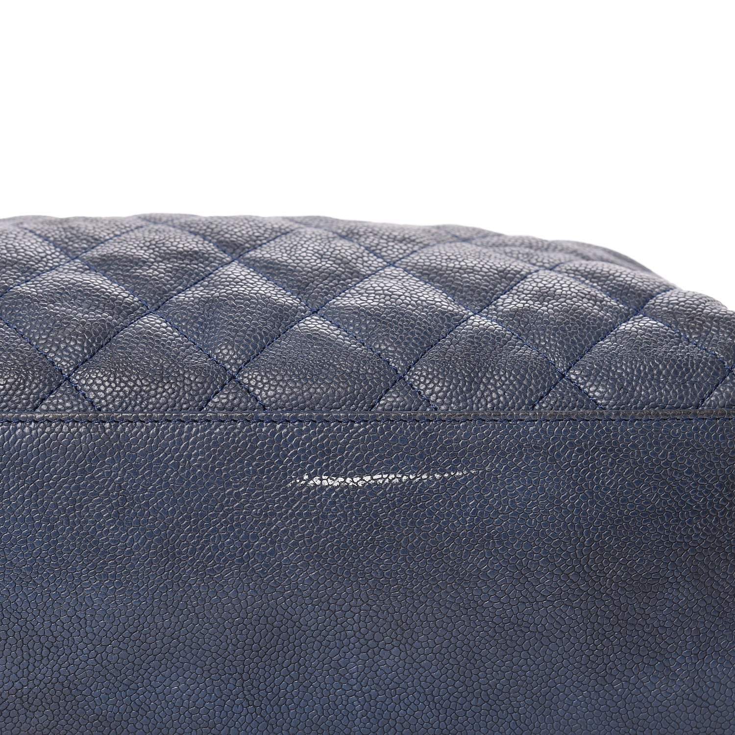 Chanel Caviar Quilted French Riviera Hobo Blue 11 of 17