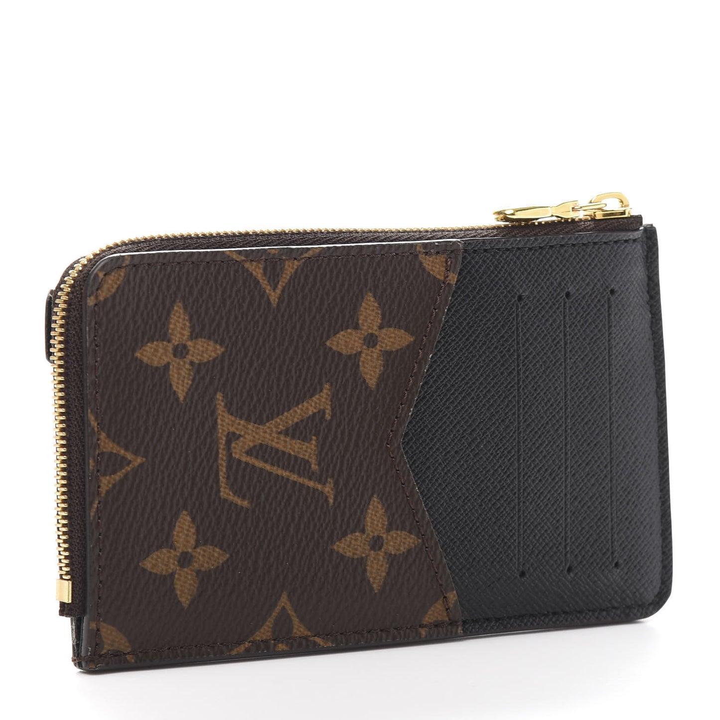 Monogram Recto Verso Card Holder Black
