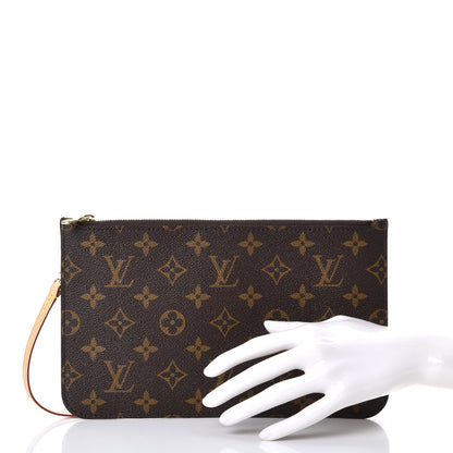 Louis Vuitton Monogram Neverfull MM GM Pochette 2 of 8