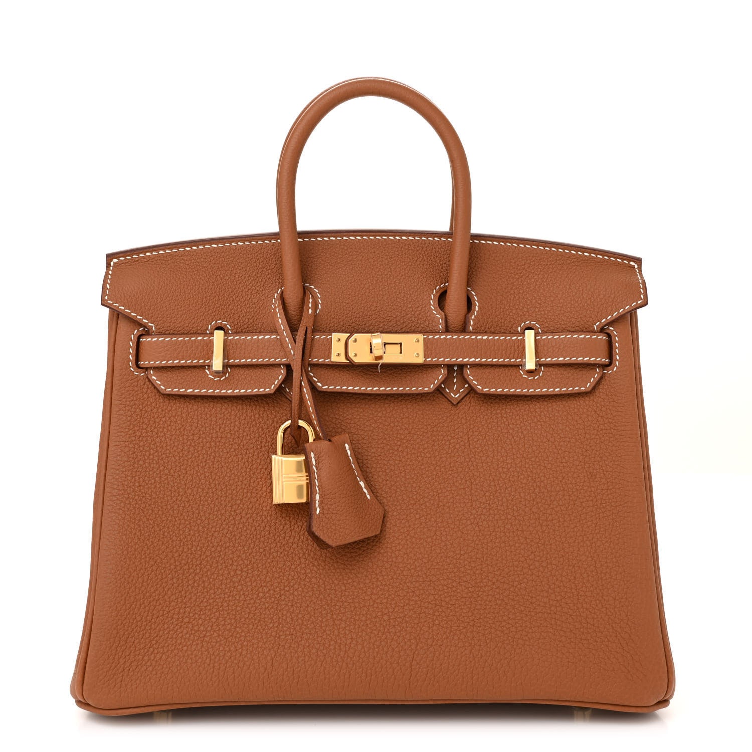 Hermes Togo Birkin 25 Gold 1 of 10