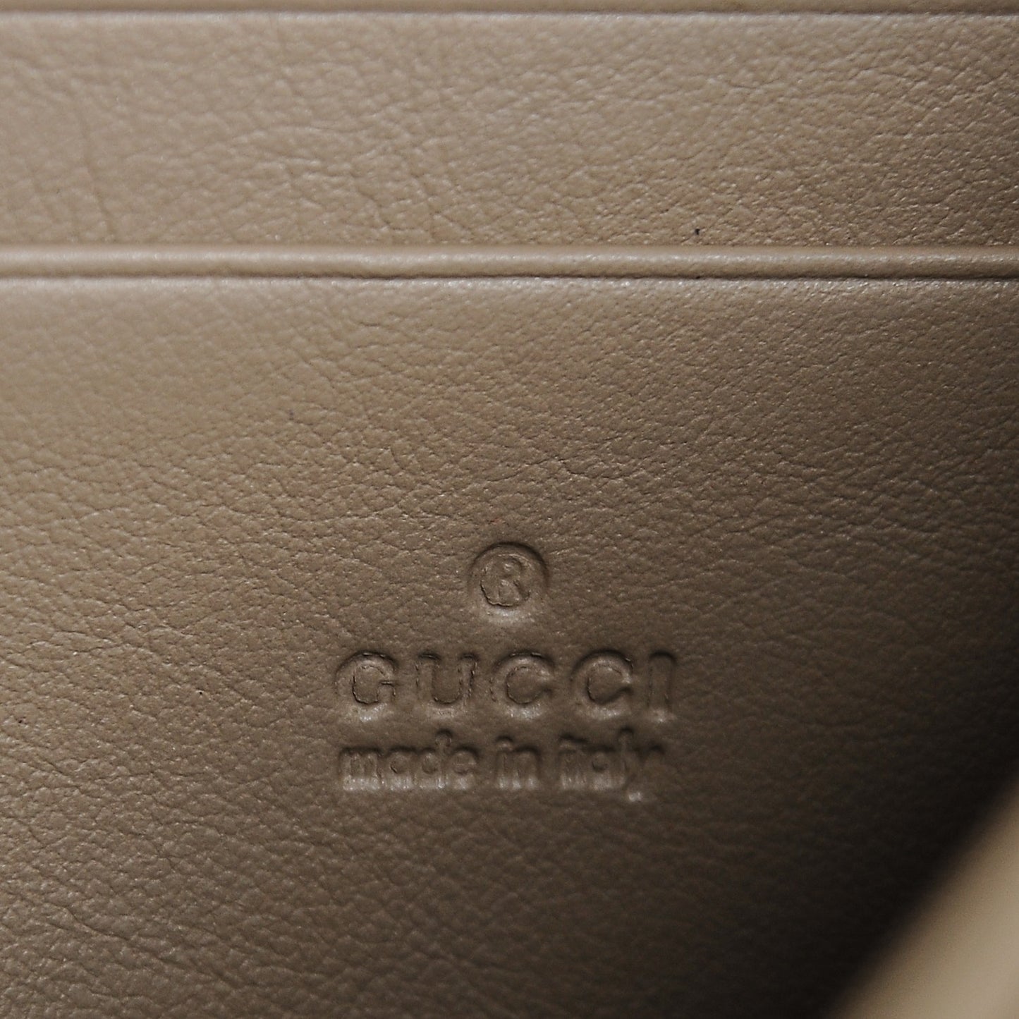 GG Supreme Monogram Mini Dionysus Chain Wallet Beige Taupe