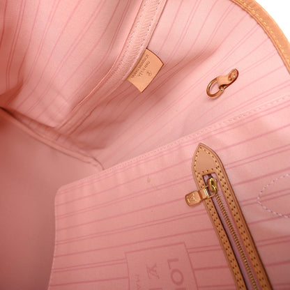Louis Vuitton Damier Azur Neo Neverfull GM Rose Ballerine 8 of 11