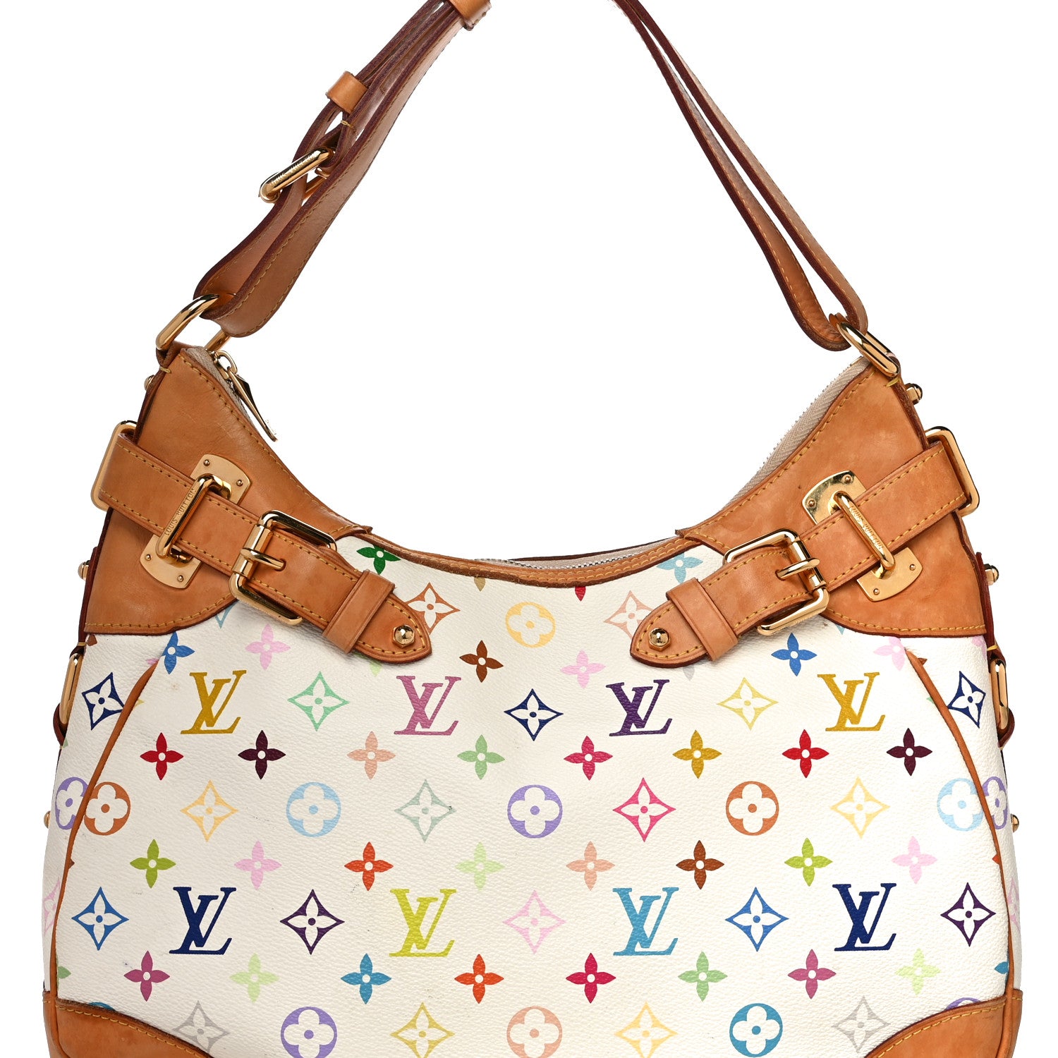 Louis Vuitton Monogram Multicolor Greta White 7 of 19