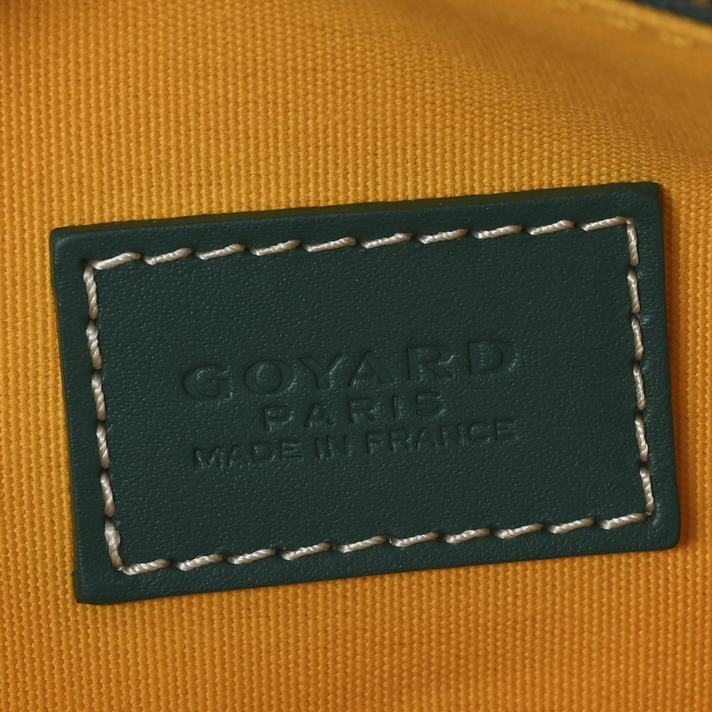 Goyardine Boeing 25 Trousse de Toilette Green
