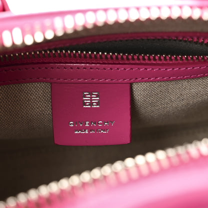 Givenchy Shiny Lord Calfskin Mini Antigona Neon Pink 7 of 10