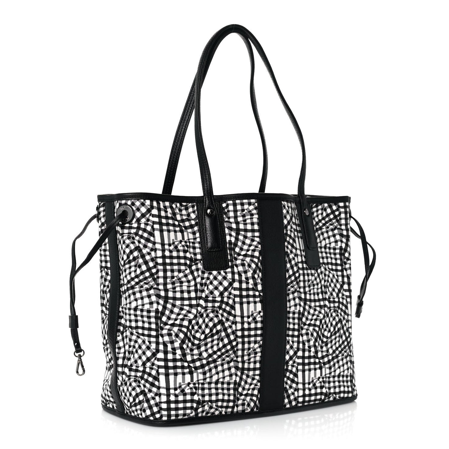Visetos Medium Liz Reversible Shopper Tote Black