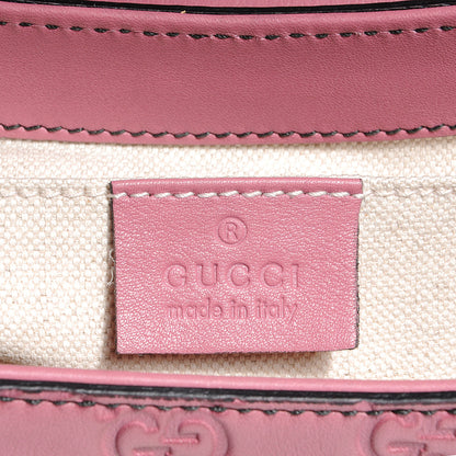 Gucci Guccissima Medium Emily Chain Shoulder Bag Peonia Flower 6 of 9