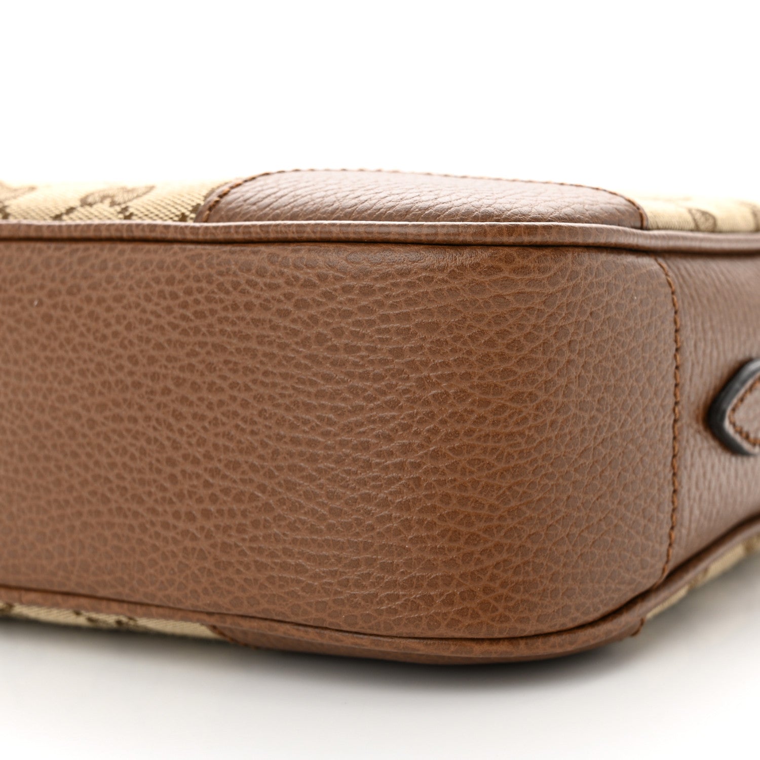 Gucci Monogram Mini Bree Messenger Bag Beige Tabacco 10 of 10