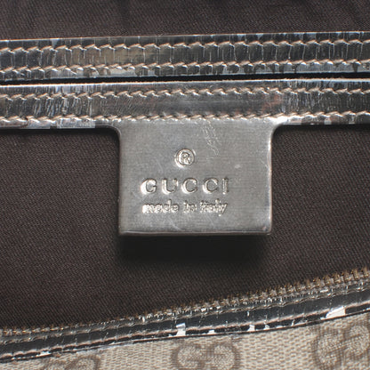 Gucci Monogram Medium Joy Boston Metallic 9 of 10