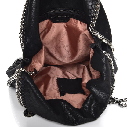 Stella McCartney Shaggy Deer Big Falabella Tote Black 5 of 8