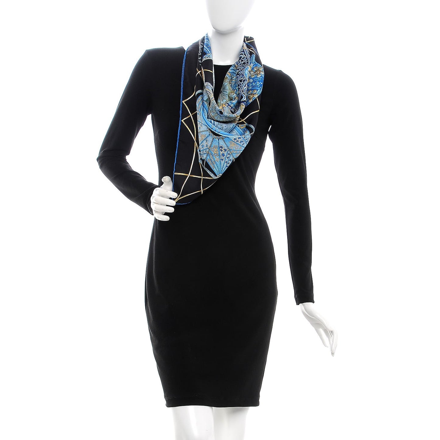 Silk Les Domes Celestes Scarf 90