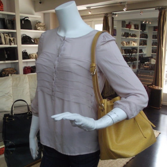 Louis Vuitton Epi Petit Noe Yellow 2 of 10