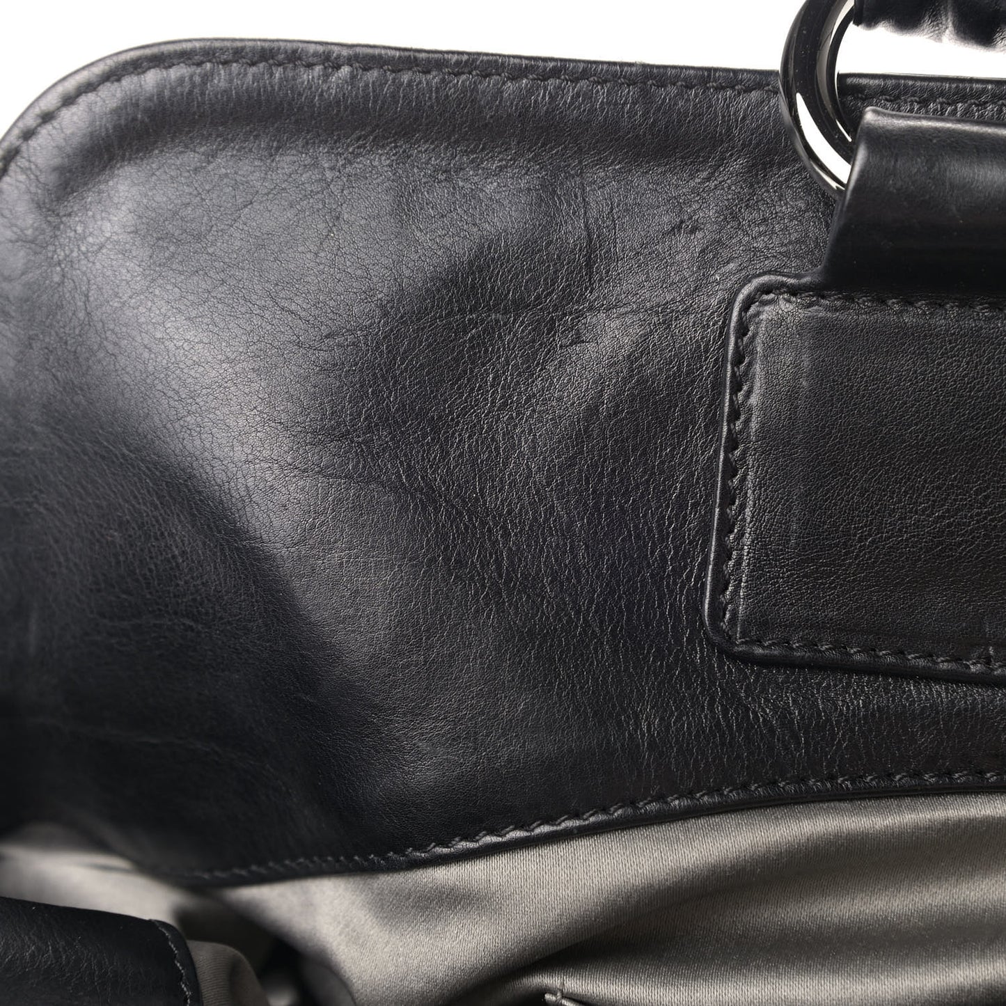Lambskin East West Soho Shopper Black
