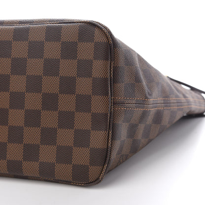 Louis Vuitton Damier Ebene Neo Neverfull MM Rose Ballerine 9 of 9