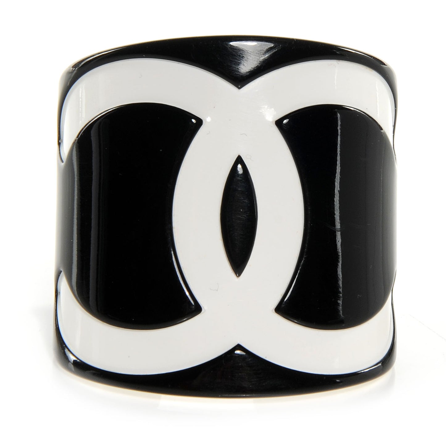 Resin CC Cuff Black White