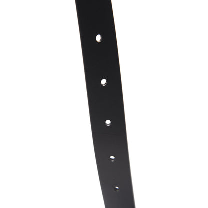 Christian Dior Calfskin Saddle Belt 80 Black 6 of 7