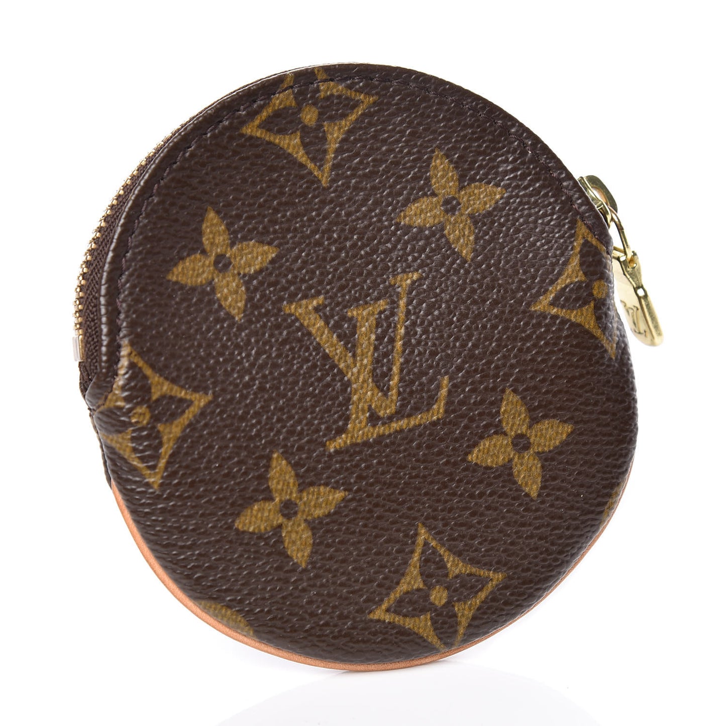Monogram Round Coin Purse