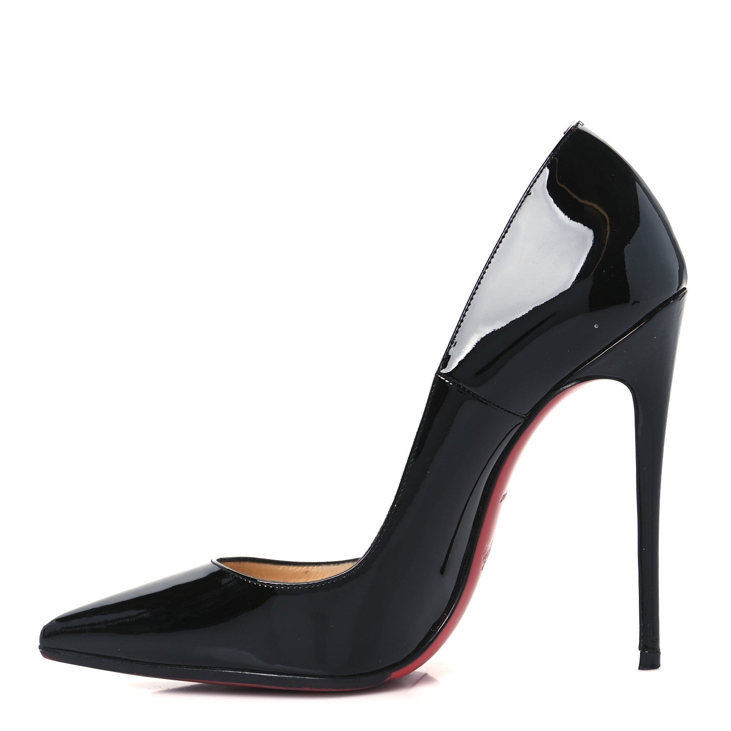 Christian Louboutin Patent So Kate 120 Pumps 35 Black 1 of 10