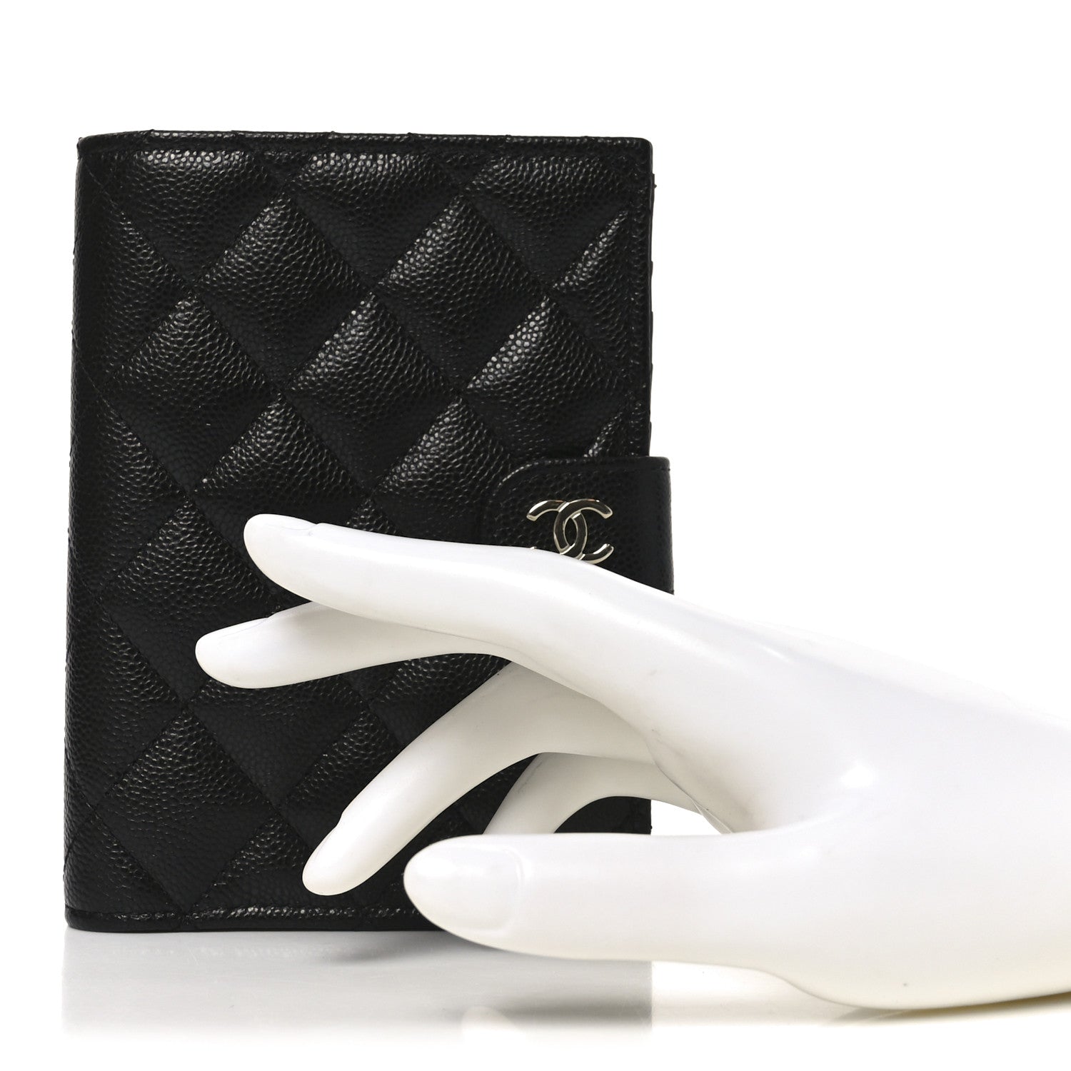 Chanel Caviar Quilted Passport Holder Black 2 of 8
