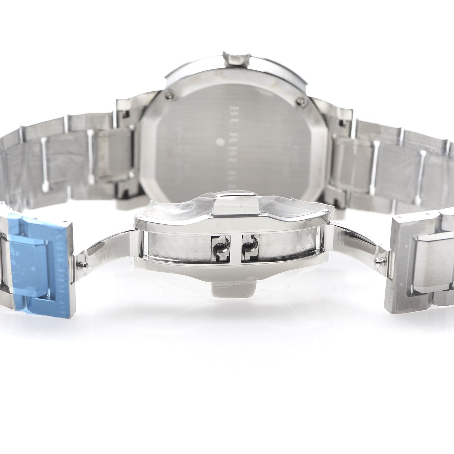 Stainless Steel 42mm Quartz Watch Black BU9901