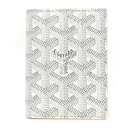 Goyard Goyardine Saint Marc Card Holder White 1 of 7