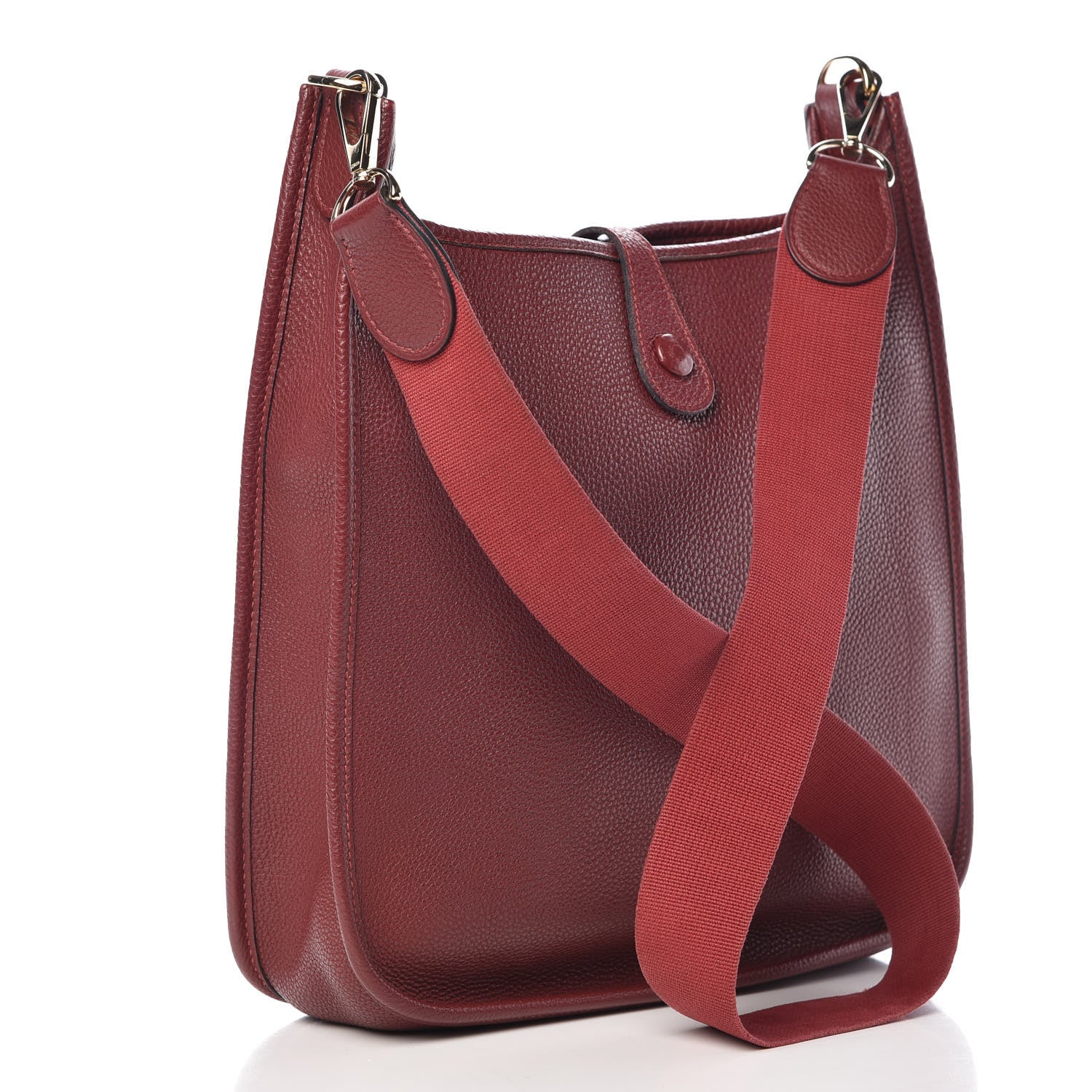 Hermes Togo Evelyne PM Rouge H 3 of 12