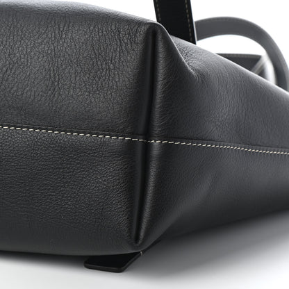 Chloe Small Grain Smooth Calfskin Medium Darryl Tote Black 9 of 9