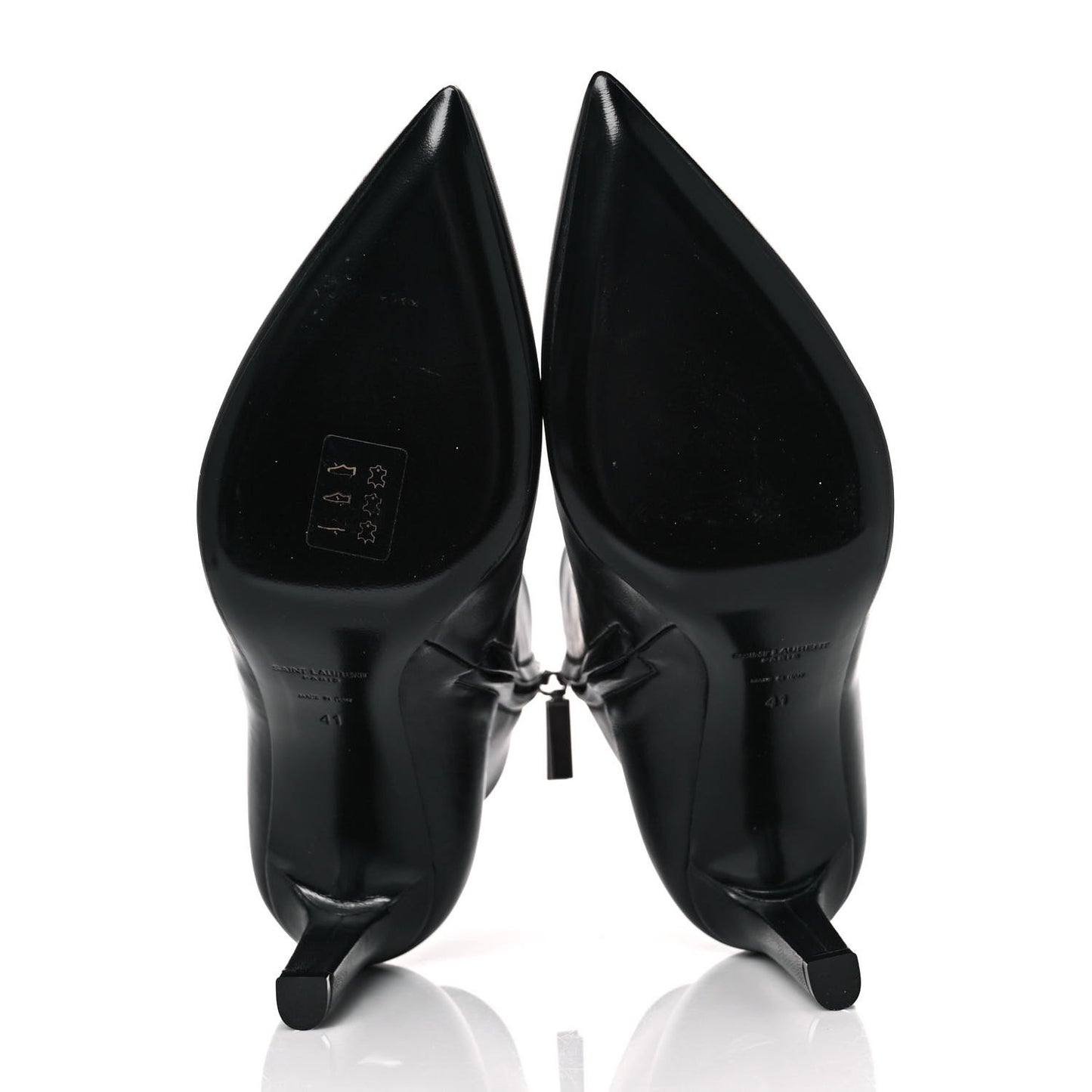 Santiago Russo Kate 85 Zip Bootie 41 Black