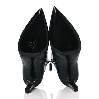 Saint Laurent Santiago Russo Kate 85 Zip Bootie 41 Black 5 of 8