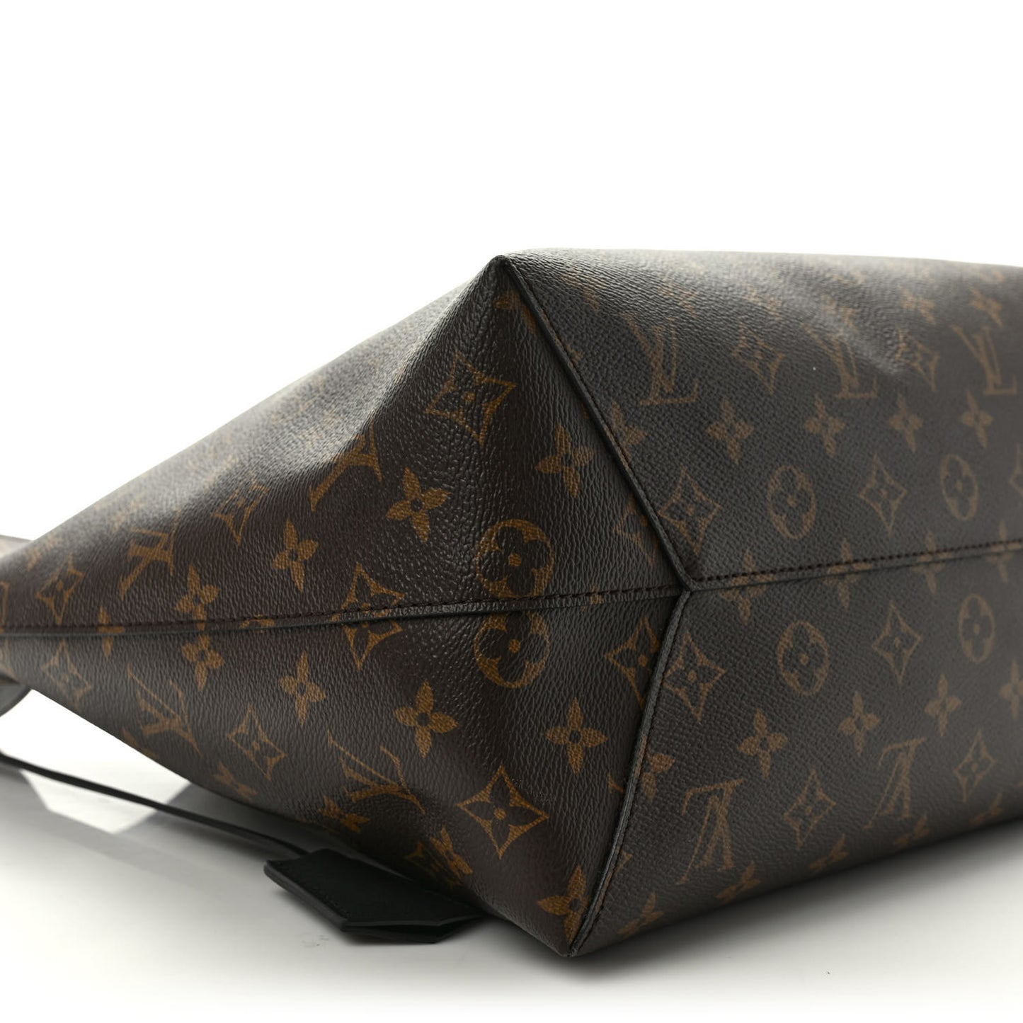 Monogram Flower Hobo Black