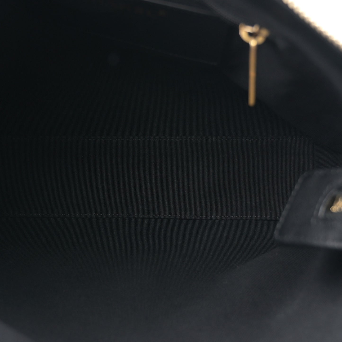 Calfskin Quilted Convertible CC Chain Hobo Black
