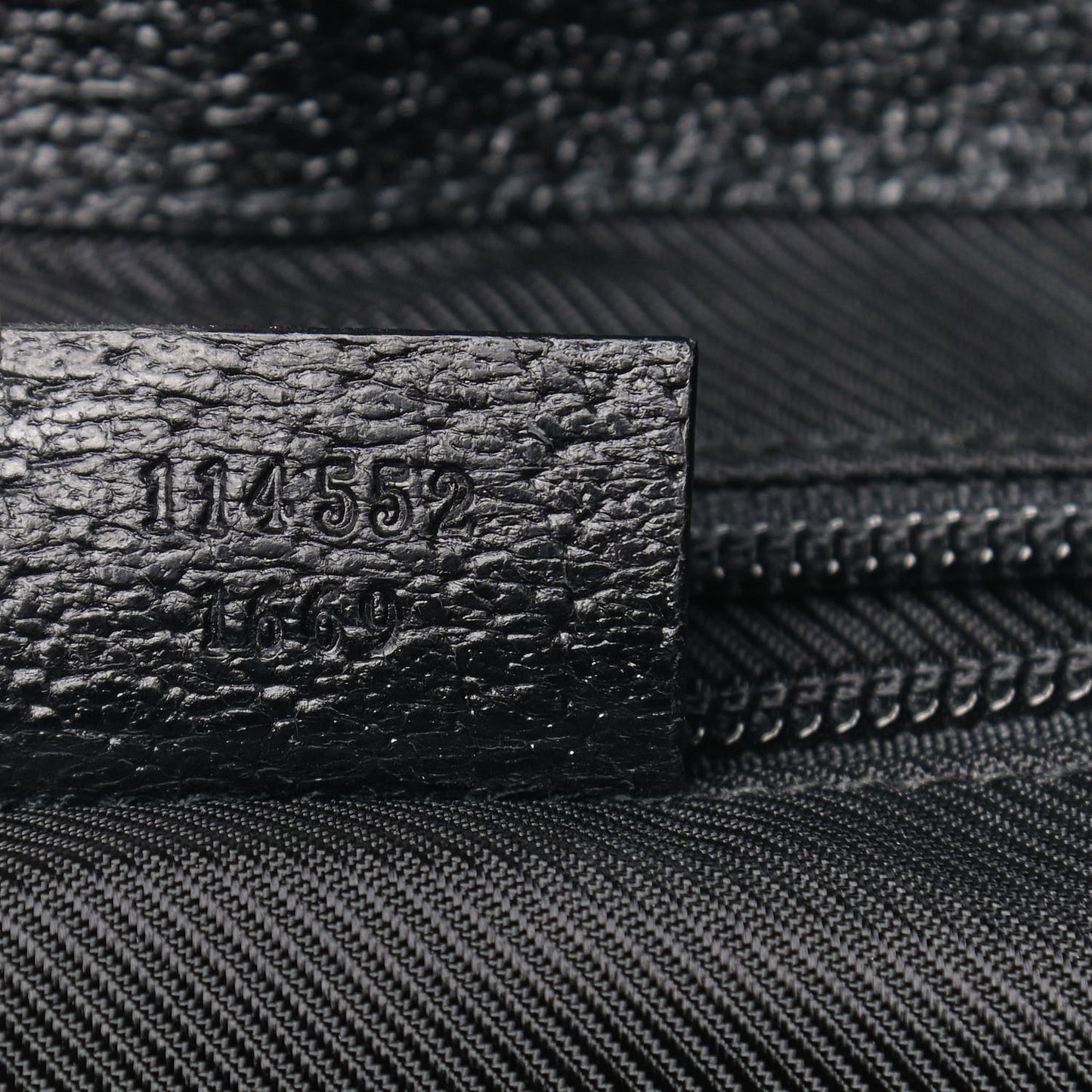 GG Monogram Single Buckle Backpack Black