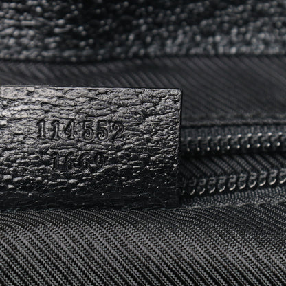 Gucci GG Monogram Single Buckle Backpack Black 7 of 10
