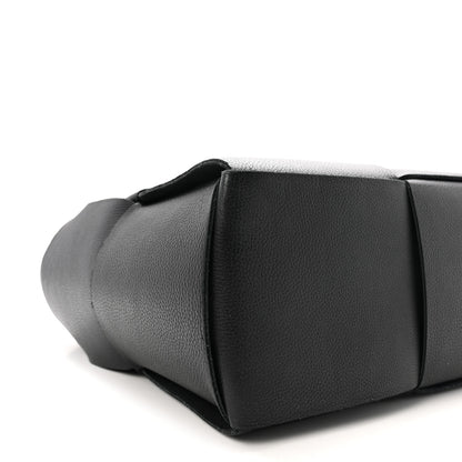 Bottega Veneta Grained Calfskin Maxi Intrecciato Medium Arco Tote Black 8 of 9