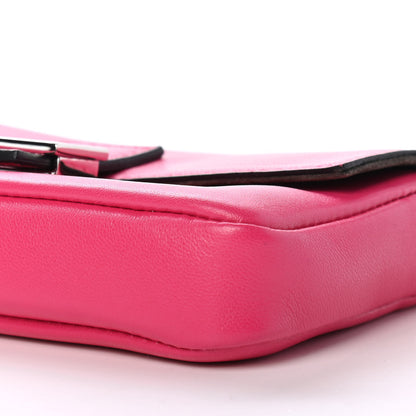 Fendi Shiny Nappa Micro Baguette Fuchsia 8 of 8