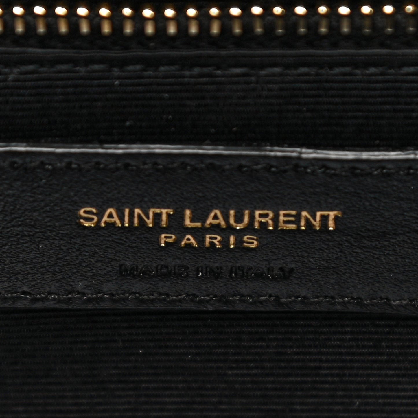 Grain De Poudre Textured Mixed Matelasse Large Triquilt Monogram Satchel Black