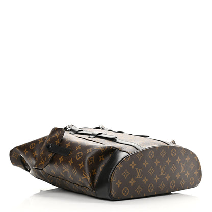 Louis Vuitton Monogram Macassar Christopher PM Backpack 4 of 10