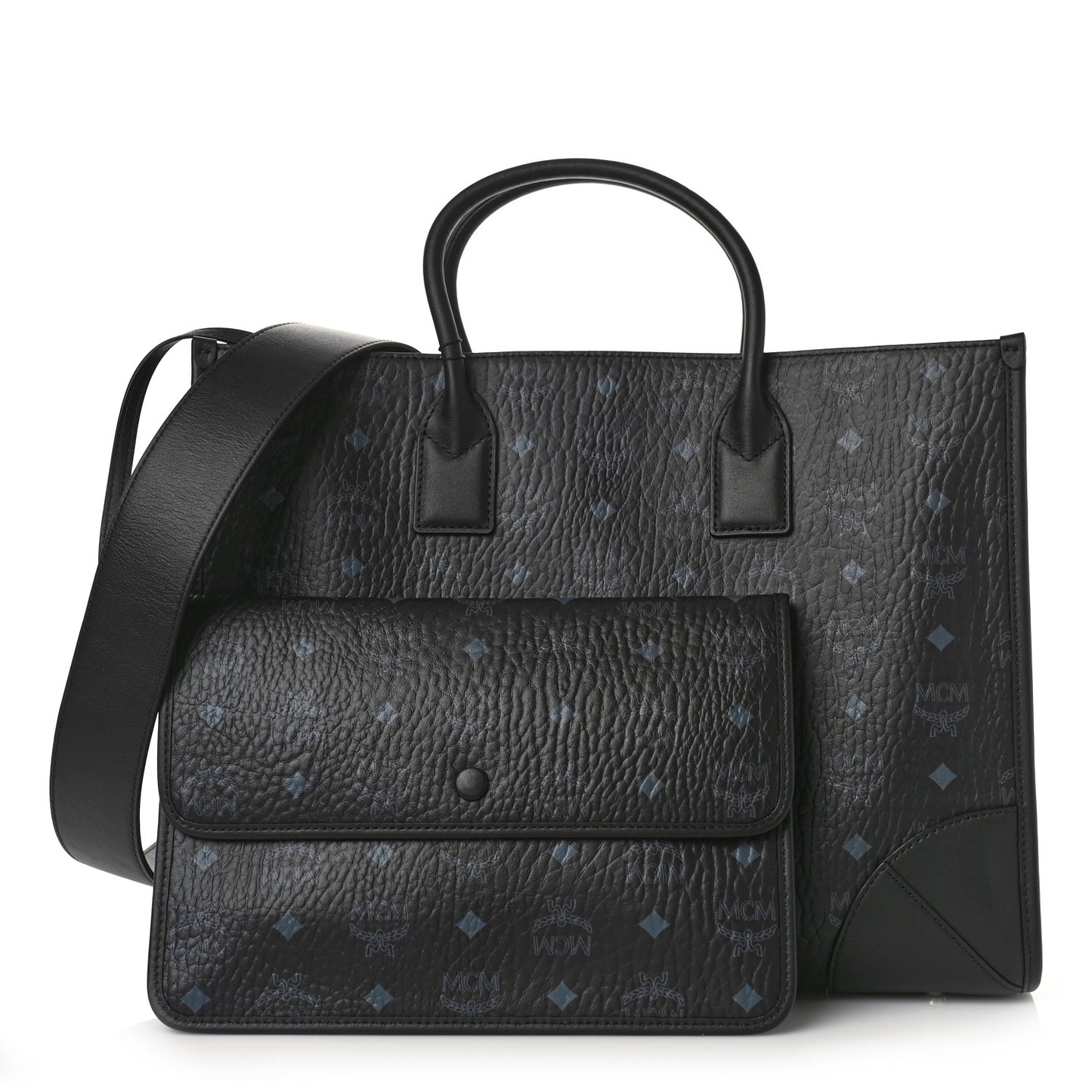 Visetos Large Munchen Tote Black